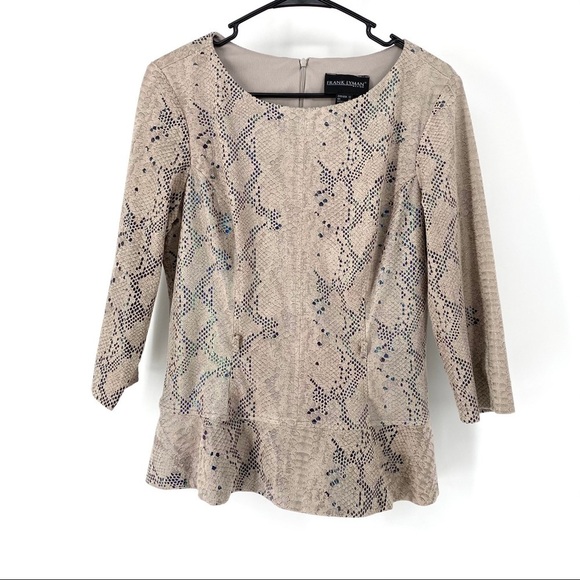 Frank Lyman Women's Lined Lace Flared Top - US 12 - Picture 1 of 7